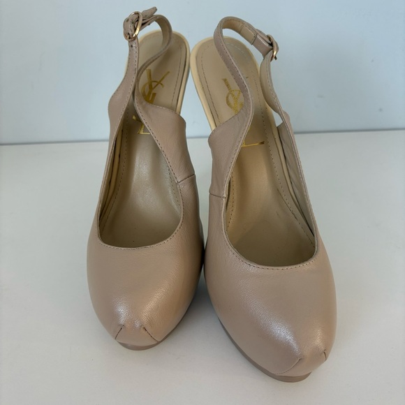 FINAL PRICE 💕YSL Tribtoo 105 Slingbac Heels ◻️ 38 - Picture 4 of 15